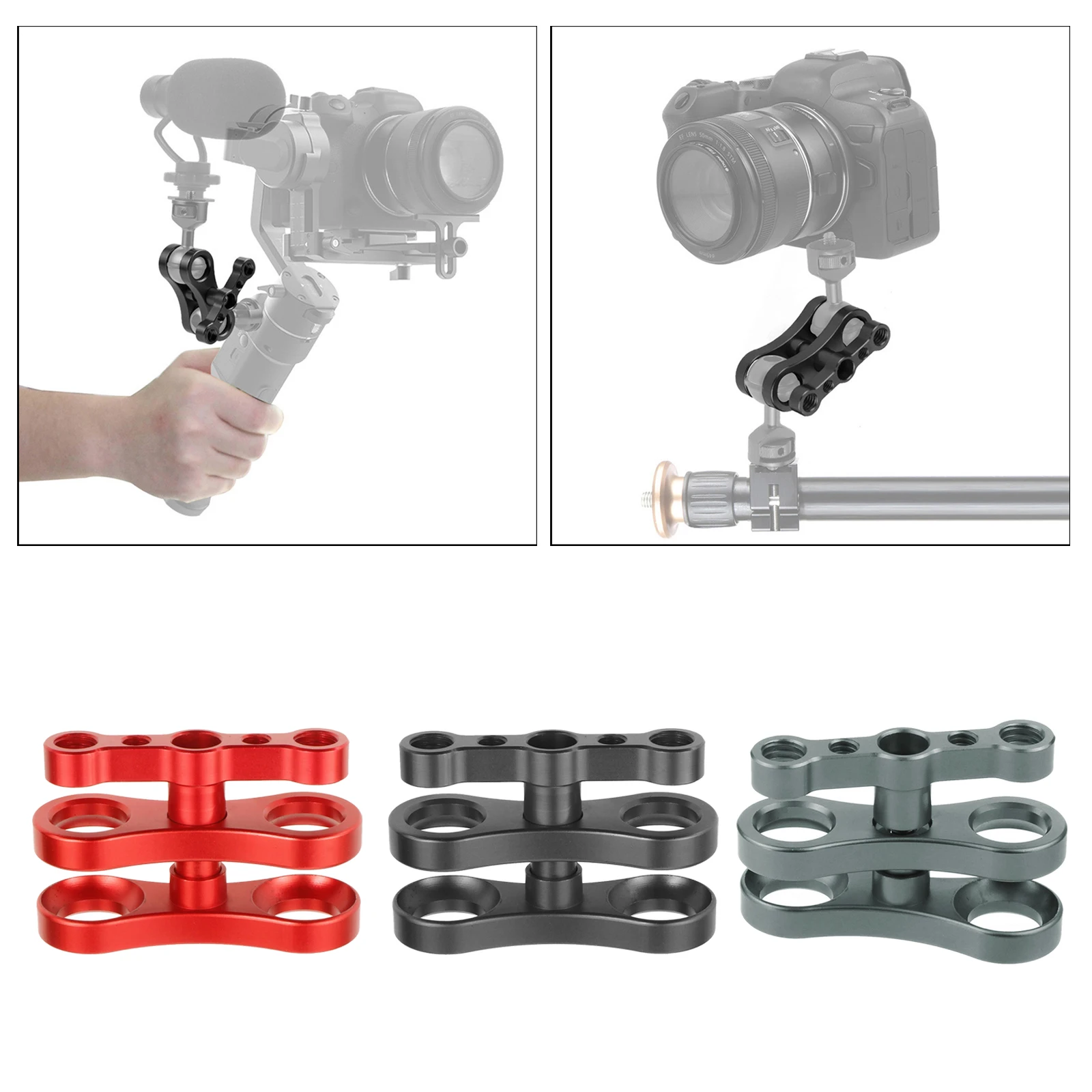 

Универсальный алюминиевый стандартный 1 'шариковый зажим для подводной съемки, система подводной съемки, камера для дайвинга