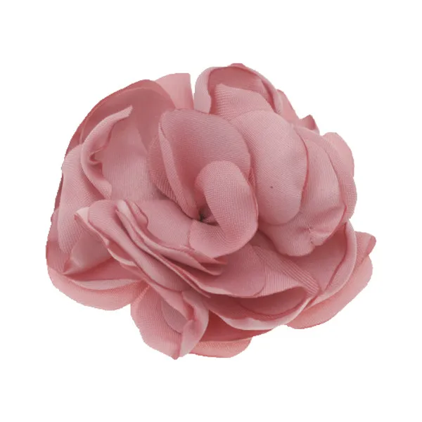 dark pink 5 см Детские DIY завивки Цветы аксессуар бутик свадебные декорации цветок без зажимов без головная повязка, аксессуары для волос 10 шт./партия - Цвет: dark pink