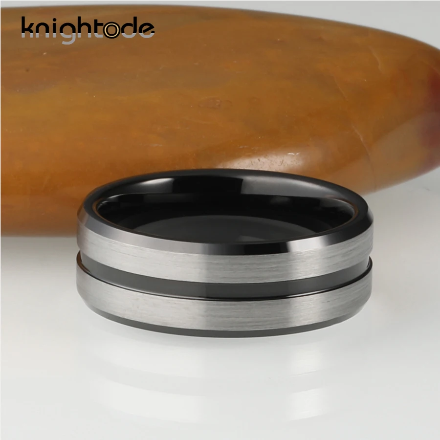 Кольца из карбида вольфрама для влюбленных 8 мм | Украшения и аксессуары