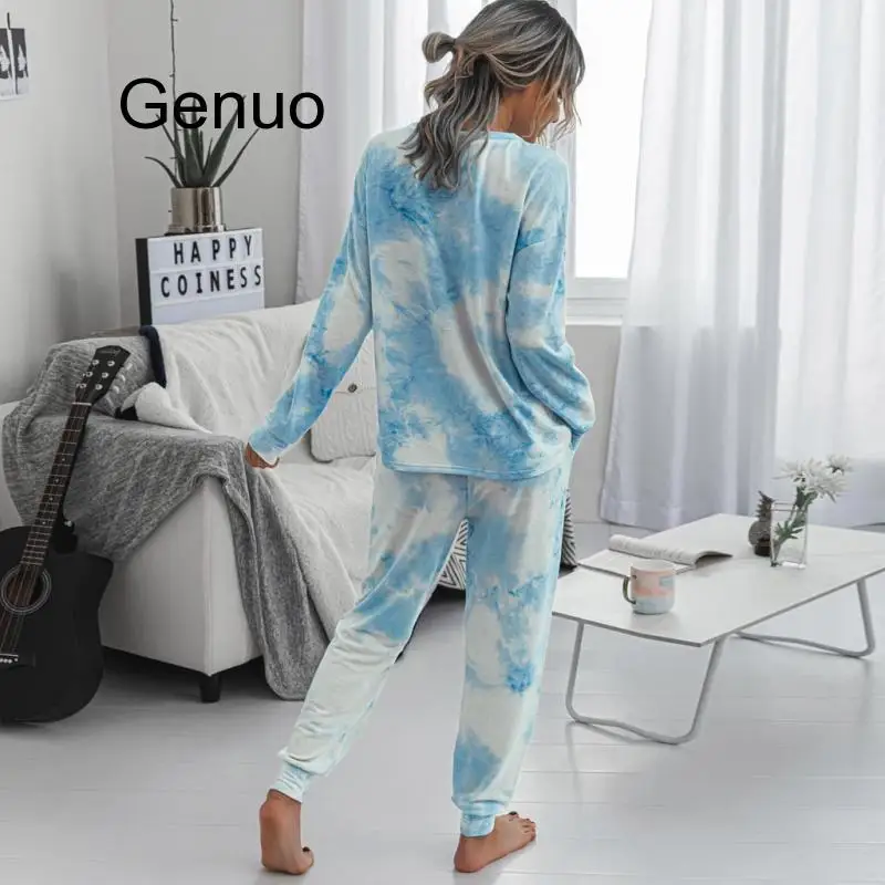 Женский спортивный костюм женский постепенно меняющие цвет вареный с