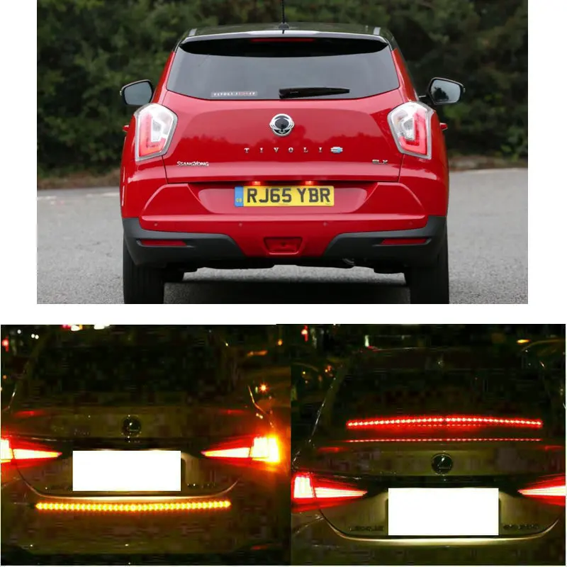 

1pc Prevent rear-end Strobe Turn/Stop Light Trunk Lamp For Ssanyoung tivoli turismo xlv suv