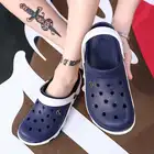 Сандалии мужскиеженские резиновые, дышащие шлепанцы, Уличная обувь, Тапочки