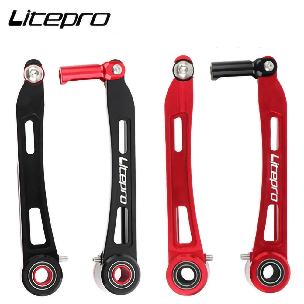 

Litepro Road Folding Bike V Brake Long Arms Aluminum Alloy Ultra-light CNC V Brake Arms Bicycle Accessories