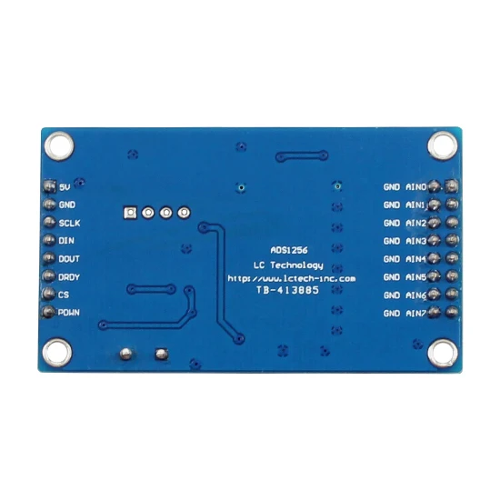 

ADS1256 24-bit 8-channel ADC AD module high-precision ADC acquisition data acquisition card