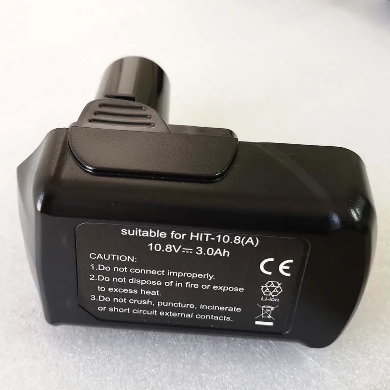 Литий-ионная аккумуляторная батарея для аккумуляторной дрели Hitachi DB10DL FCR10DL WH10DC
