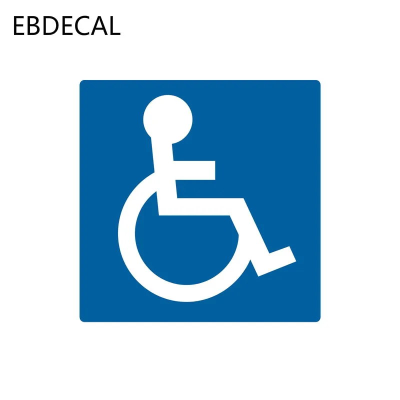 Ebdeckle гандикап Знак Парковки отключен символ для Авто/бампер/окно/наклейка на
