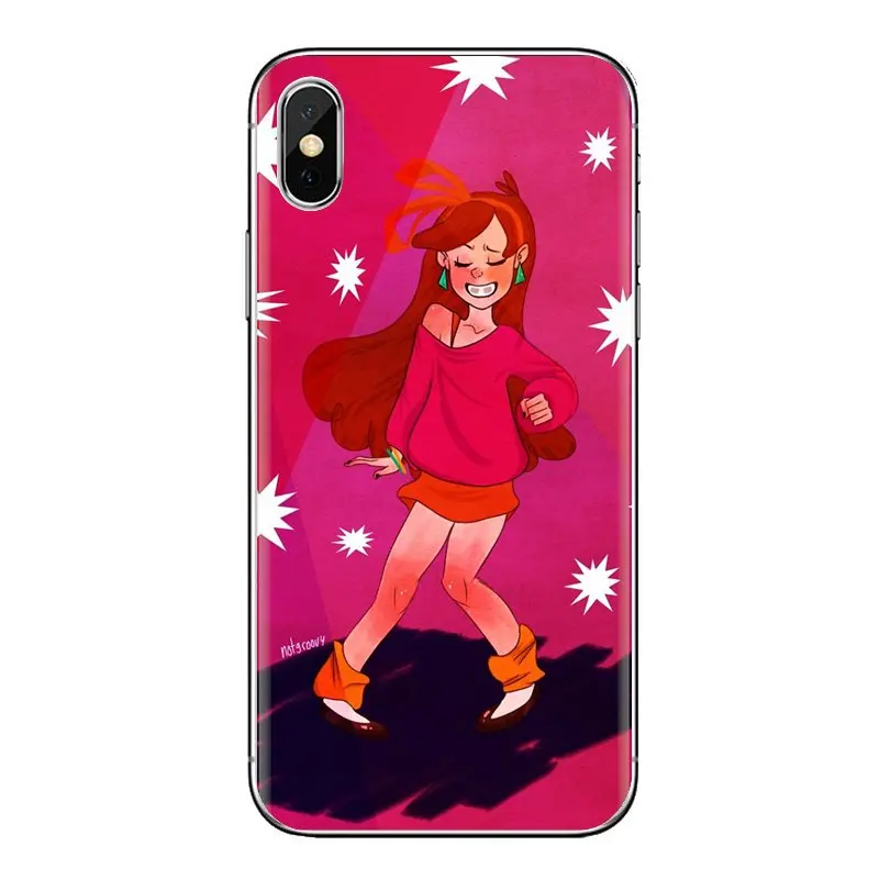 Мультяшная Гравитация падает на медаль сосны для Xiao mi 6 A1 Max x 2 5X 6X Red Note 5 5A 4X 4A A4 4 3 Plus