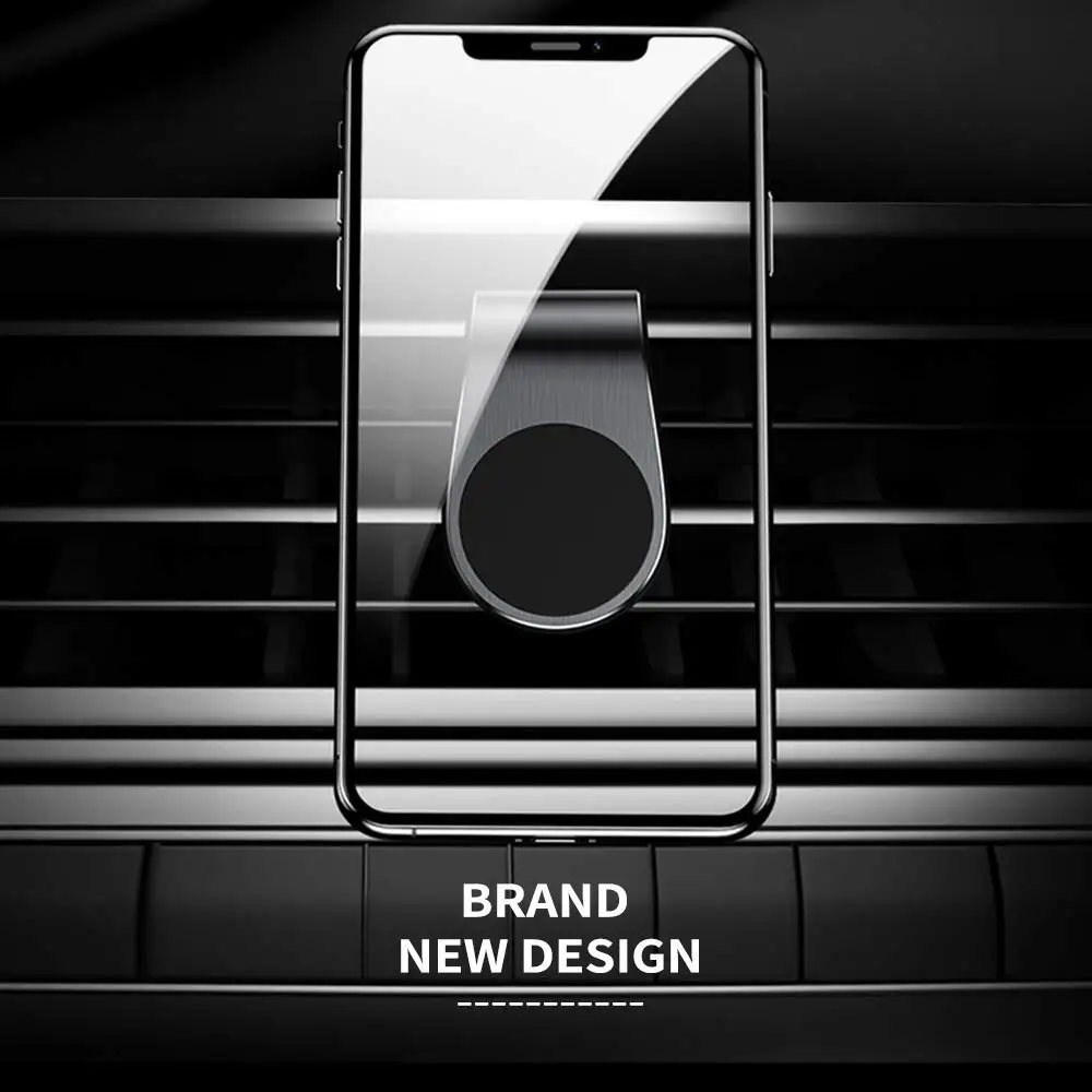 Магнитный автомобильный держатель для телефона Металлическая магнитная