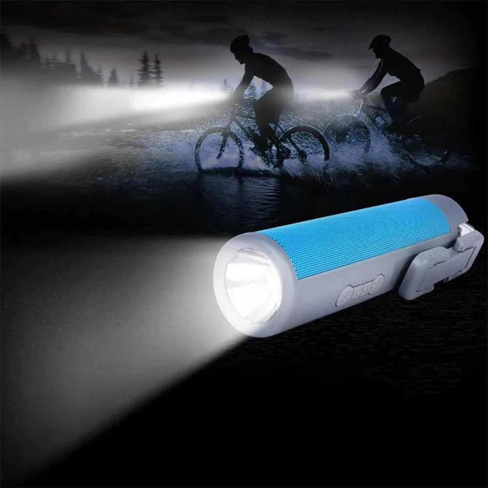 

3 in 1 Mini Selfie Stick Speaker with Flashlight Support Hands-free Call Handheld Outdoor Portable Stick Wirelessly BT Speaker