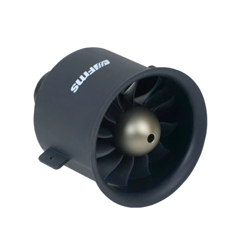 fms 70 мм ducted fan jet edf unit 6s pro v2 12 blade с 3060 kv1900 inrunner motor engine rc самолет