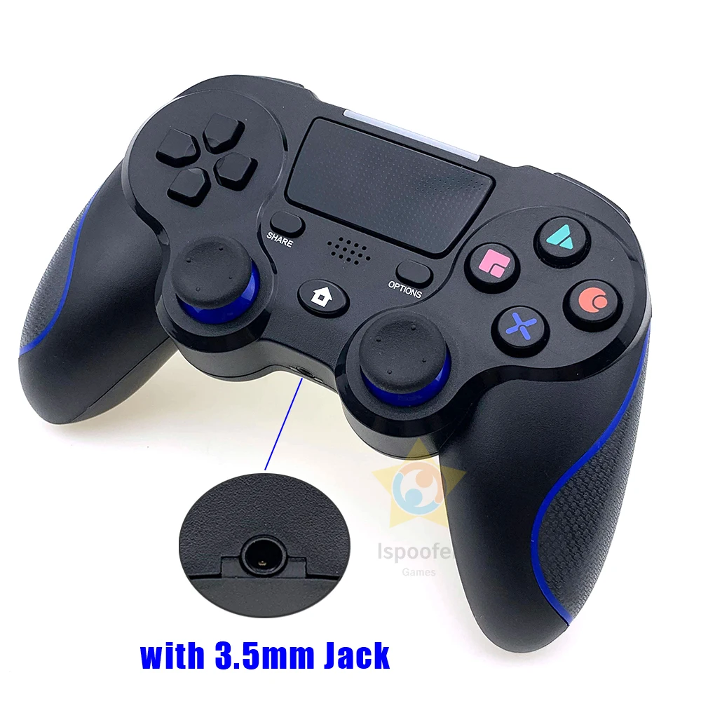 Беспроводной контроллер для PS4 Bluetooth геймпад с пресс панелью Joypad двойная вибрация