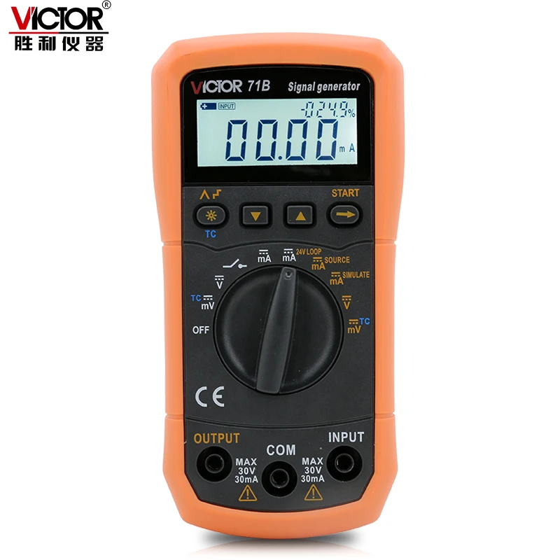 Генератор сигналов напряжения и тока Процесс мультиметр процесс калибратор