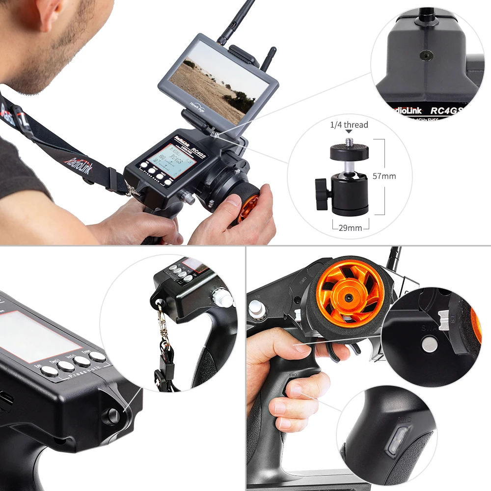 radiolink rc4gs v2 4 каналы rc радио передатчи