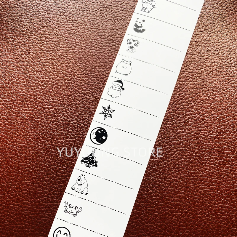 50/100 шт. белые моющиеся наклейки для одежды тканевые Маркер тегов набор этикетки