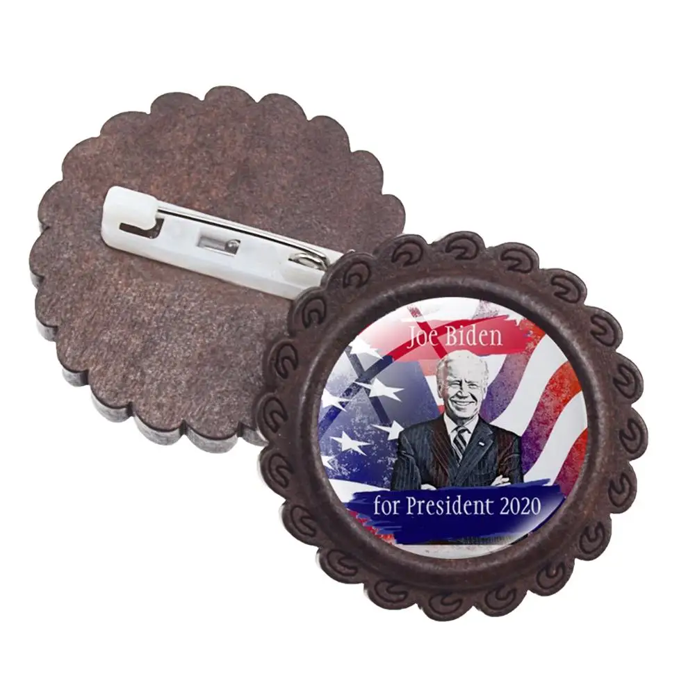 Брошь Джо биден для президента 2020 брошь с изображением кандидатов в американский