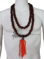 buddhist prayer beads necklace for shaolin kung fu suit tai chi uniform martial arts wushu jacket