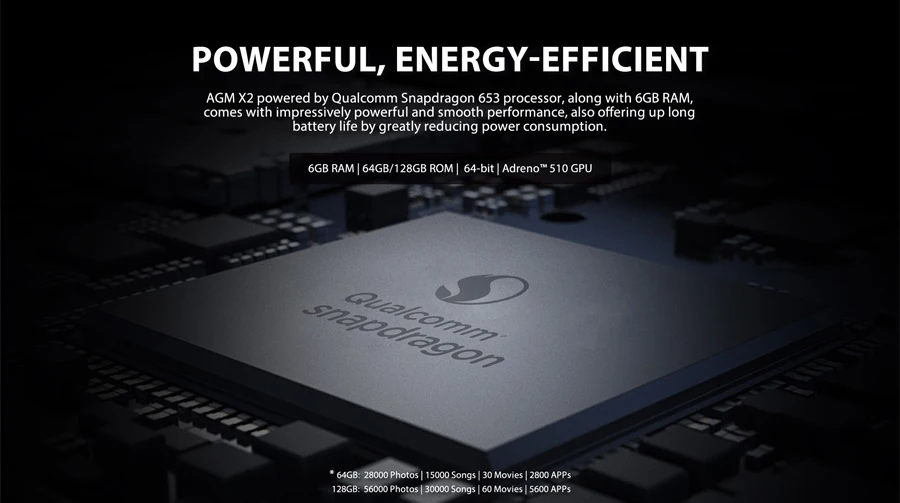 AGM X2 прочный IP68 MIL-STD-810G водонепроницаемый телефон 6000 мАч Быстрая зарядка 6G+ 64G/128GB мобильный телефон 5," Восьмиядерный 16MP NFC Смартфон