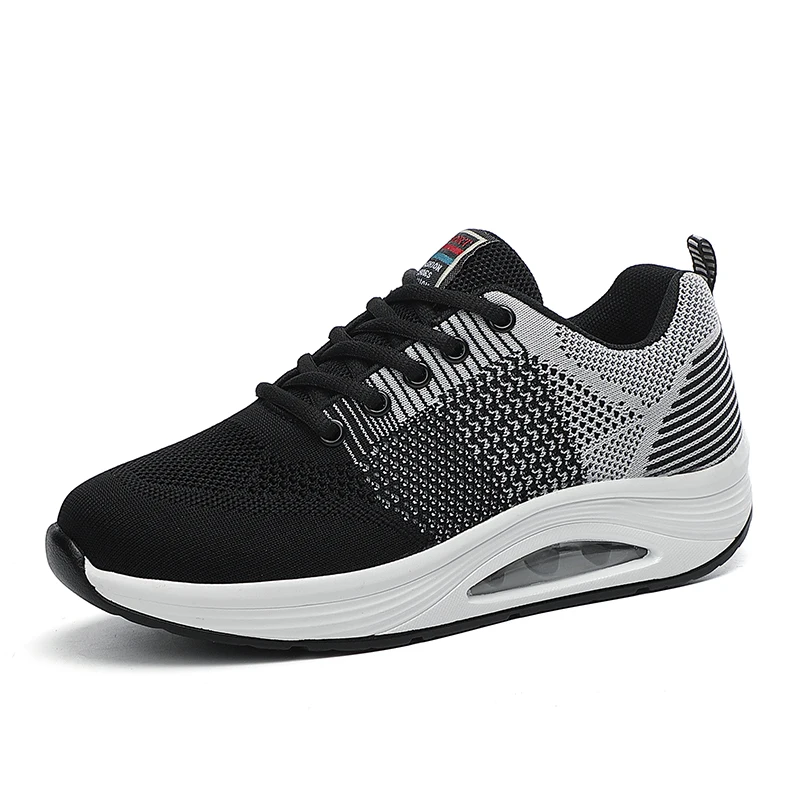 

Women Shoes Breathable Air Cushion Sneakers Women Thick Sole Female Walking Shoes Comfortable Sports Gym Fashion Woman Trainers