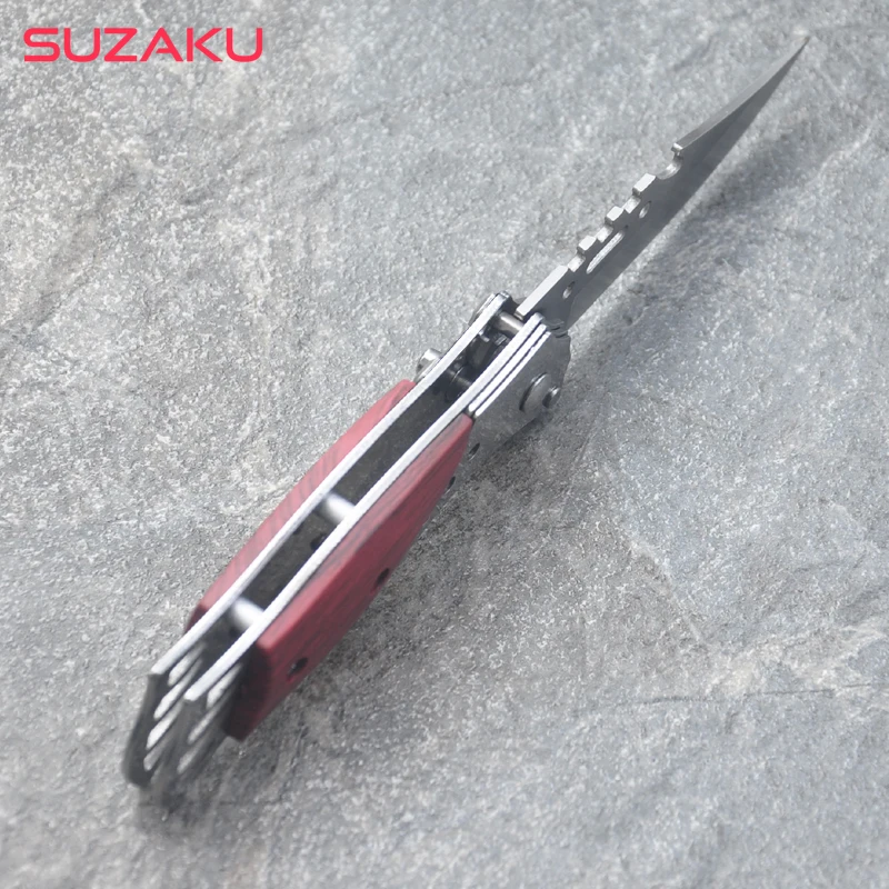 

New Damascus tactical outdoor folding knife survival combat pocket knife hunting knife Outdoor Self-defense Knife EDC Multi Tool