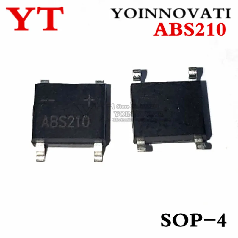 

10pcs/lot ABS210 2A 1000V SOP-4 SOP4 AB-S New original