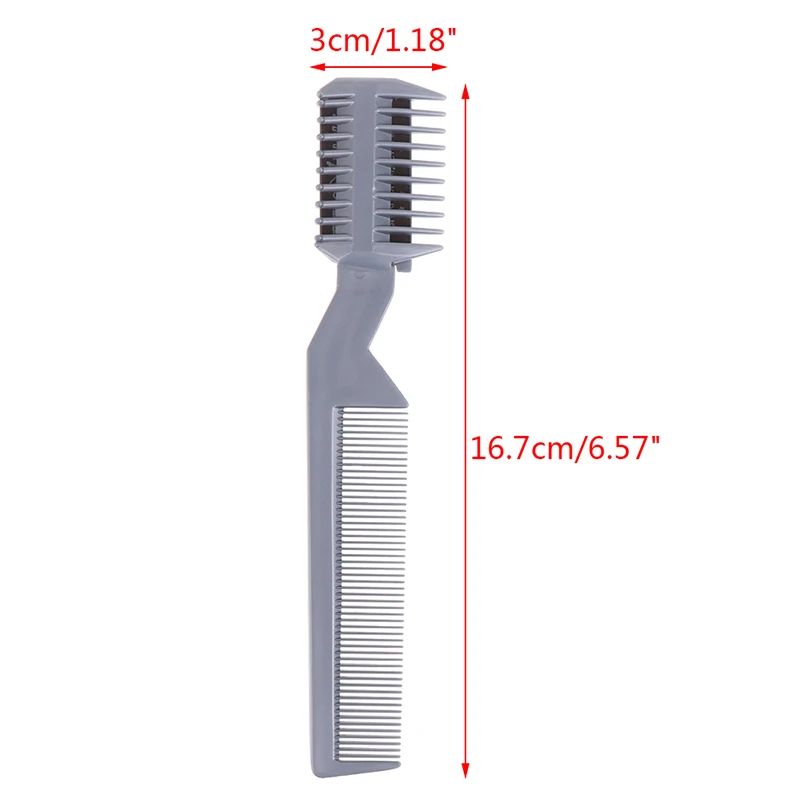 

1pcs Women Big Tooth Comb Hair Dyeing Tool Salon Professional Fish Bone Shape Comb Hair Dyeing Sectioning Highlighting Comb