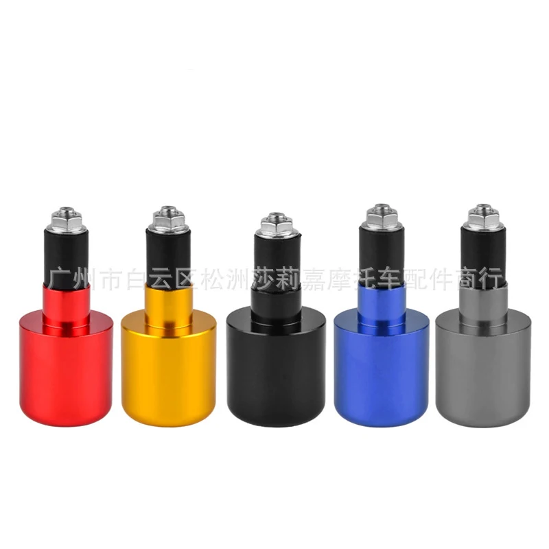 

Universal Motorcycle Handlebar Grips End Decal Motorbike Handle Bar Cap End Plug Creative Design Scooter Hand Bar Grip Bar Cap