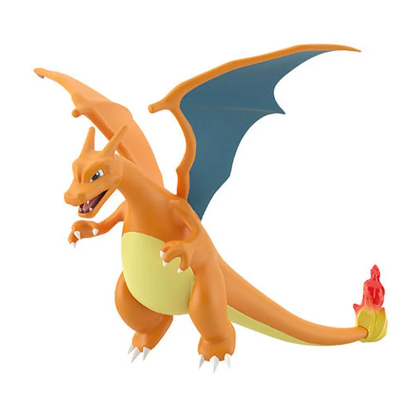 

Original Bandai Shokugan Pokemon Figure Charizard Venusaur Blastoise Kanto Region Action Anime Figure Pvc Model Collectible Toys