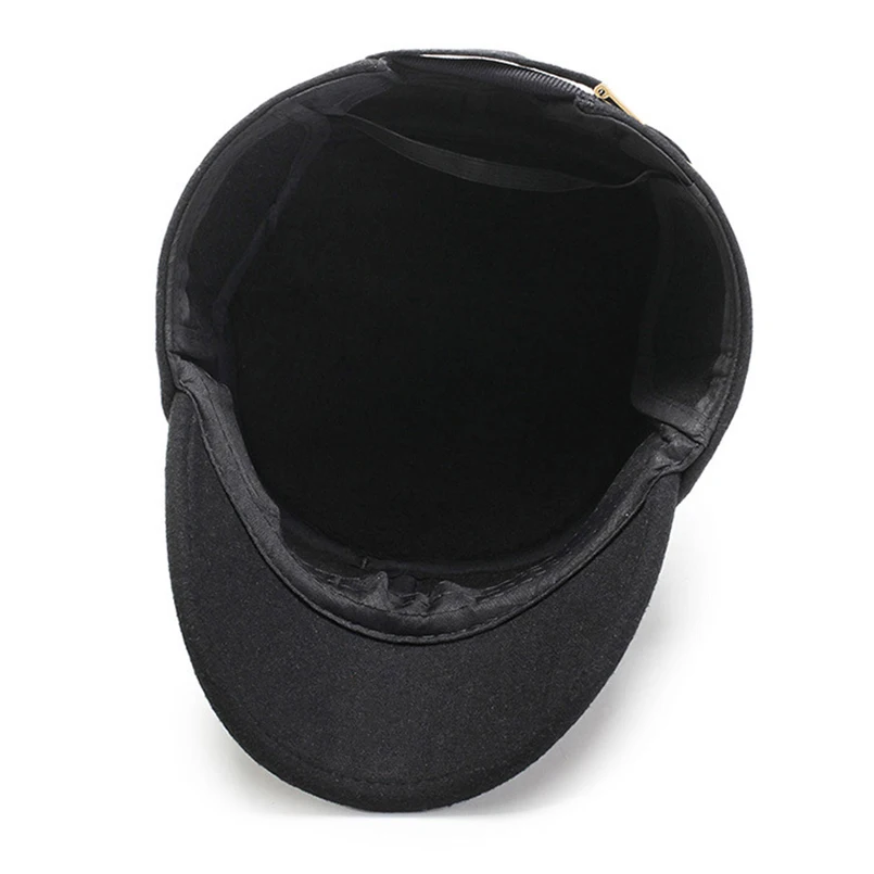 Новинка 2021 зимняя шапка мужская на плоской подошве зимние военные шапки плотная