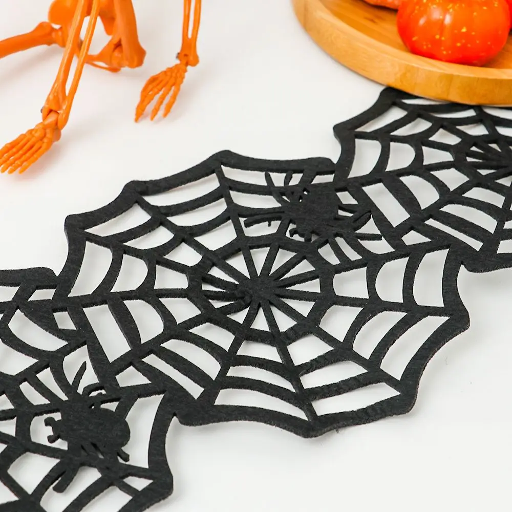 Настенные вывески из нетканого материала в виде черепа паука летучей мыши