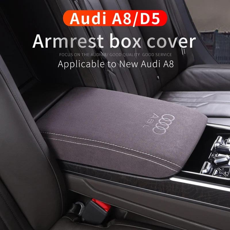 

For 18-22Years Audi a8 accessories D5 S8 Armrests Interior Modification Decoration Covers Handrail sets armrest box set of