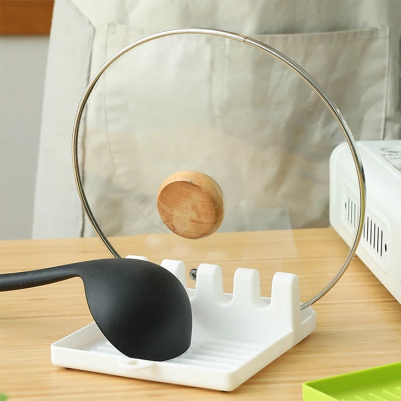 

2 Pcs Kitchen Accessories: 1 Pcs Spoon Chopsticks Storage Shelf Pot Lid Rack & 1 Pcs Metal Wine Glass Storage Hanger