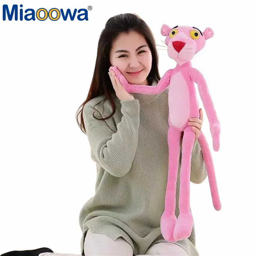 1 шт. 16x40 см милые мягкие плюшевые куклы нано игрушка чучело непослушная Розовая пантера Детская Игрушка Дети озорной плюш Рождественский подарок