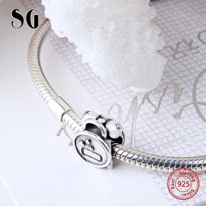 SG Silver Charm 925 Swatch браслет с бусинами в форме часов Beads подходит для оригинальных