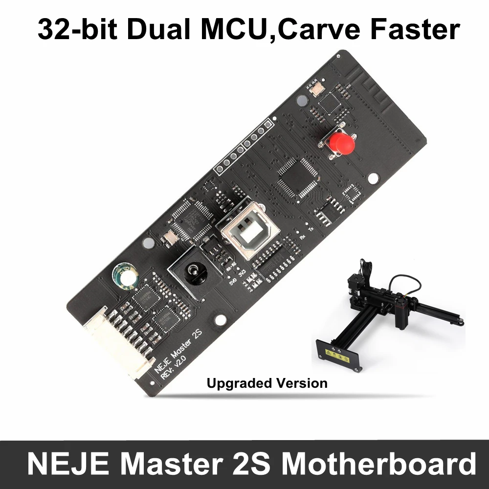 Материнская плата NEJE Master 2S для обновленная версия запасные аксессуары лазерной