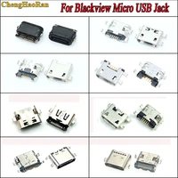 5pcs micro usb connector charger charging port socket connector for blackview bv5500 bv5800 bv6000 bv6100 bv6800 bv7000 pro