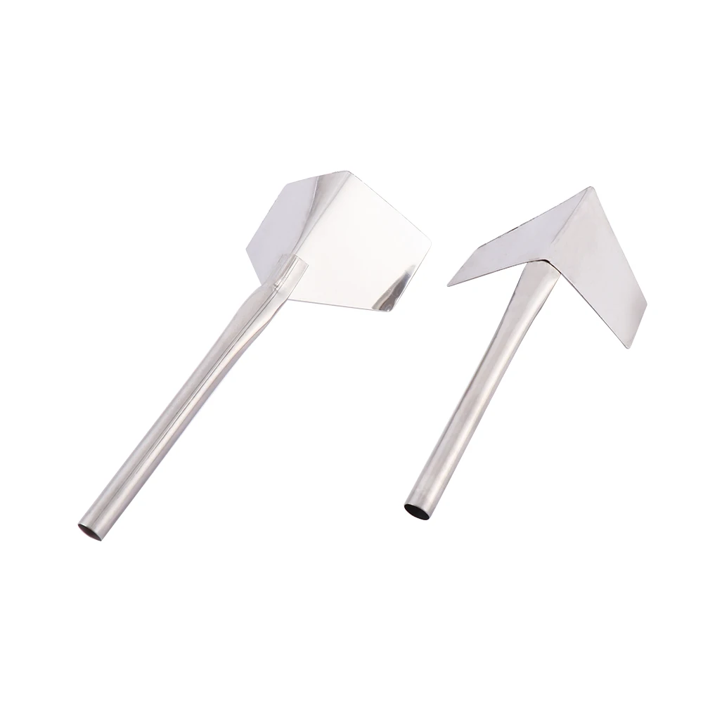 1 шт. садовая металлическая ручка из нержавеющей стали угловой шпатель 90 градусов