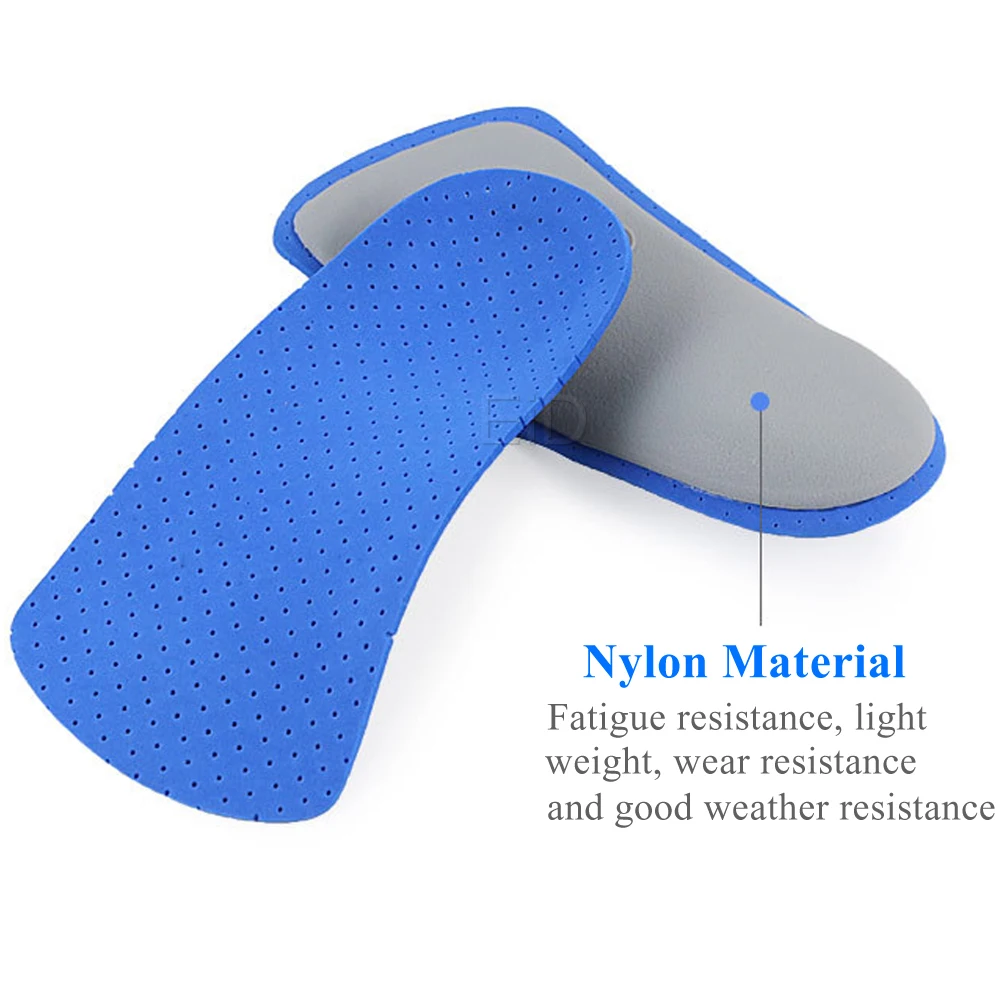 Ортопедические Полустельки из ЭВА длина 3/4 для плоскостопия каблука стелька