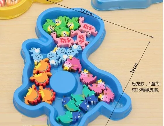 Милый резиновый ластик в виде морских животных 40 шт./компл. художественные
