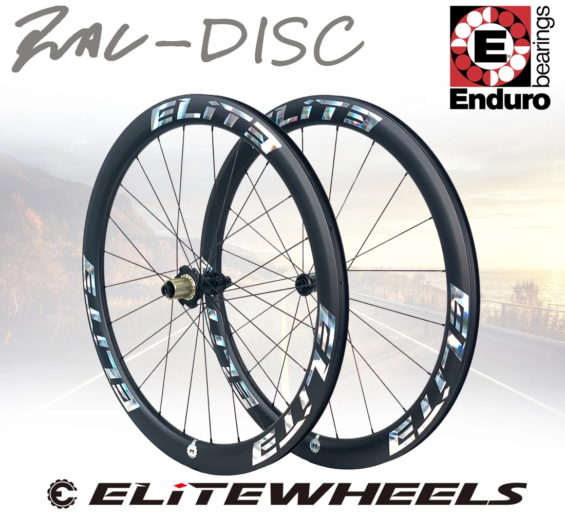 ELITEWHEELS RAC 700C велосипедный вилсет под дисковый тормоз Enduro ABEC5 подшипник центр замок