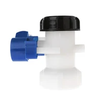 p15d ibc tote tank butterfly valve drain adapter 2 44 coarse thread