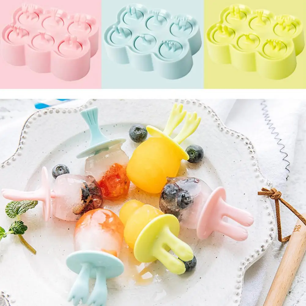 

Mini Popsicle Molds Safe Non-Toxic Home-Made Popsicles Box Cool Summer For Children's Ice Cream