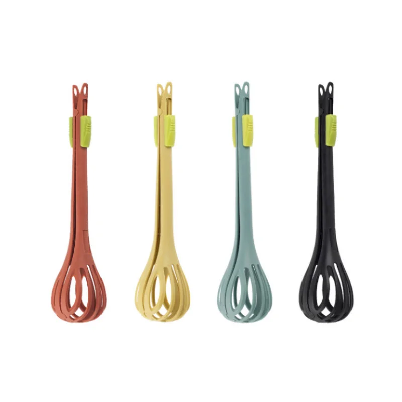 

Manual Egg Beater Mixer Mini Plastic Kitchen Egg Whisk Bake Tool Egg Agitator Silicone Eco-Friendly