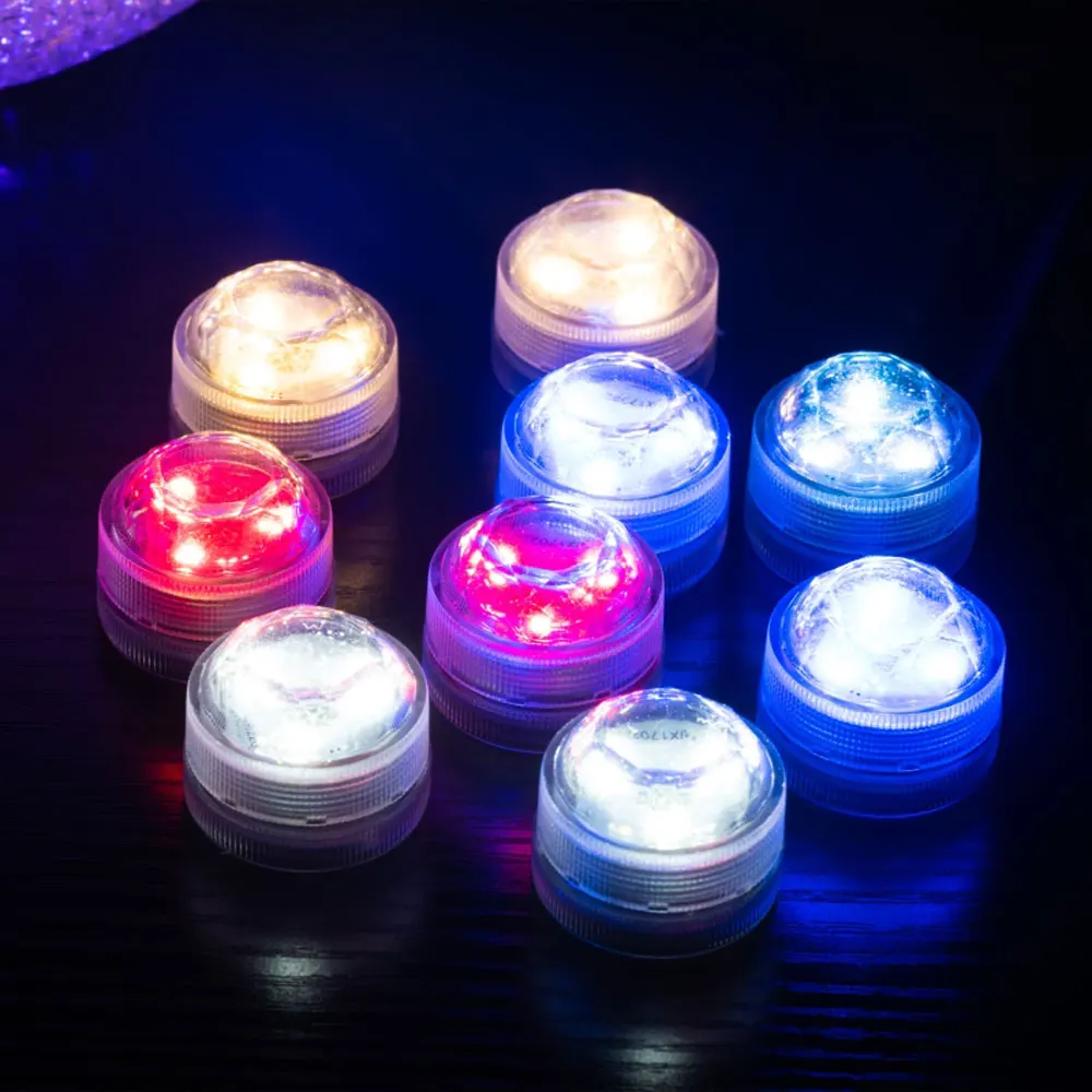 Чайные свечи светодиодный ночник rgb светильник на батарейках с пультом