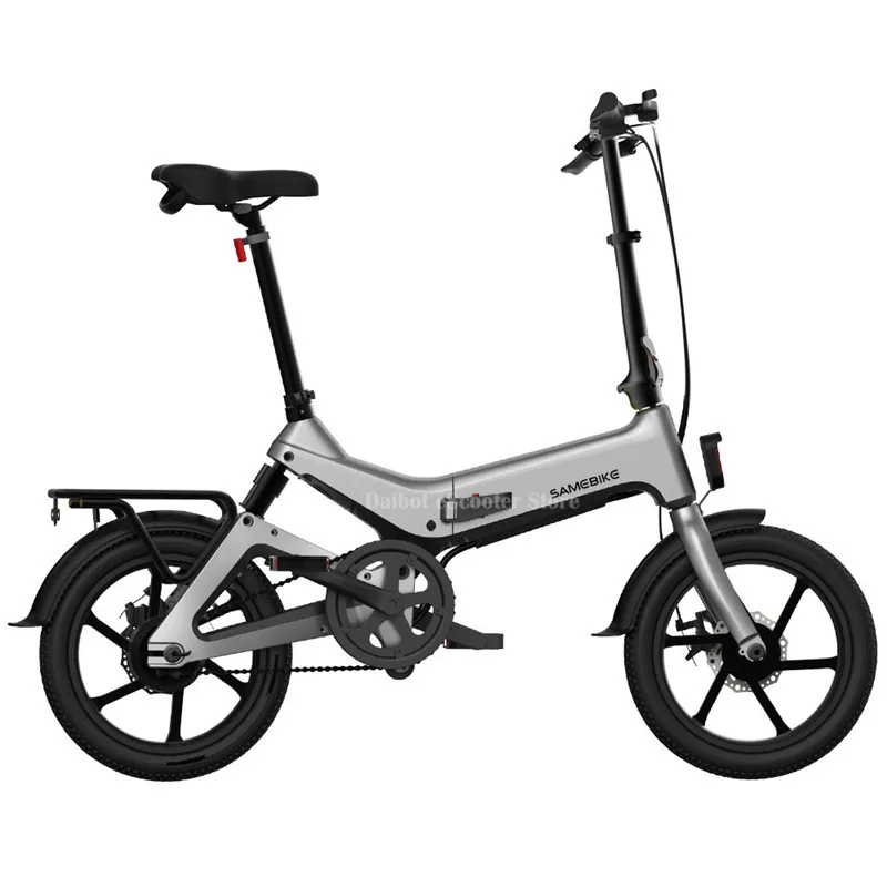 Новый 16 дюймов SAMEBIKE JG 7186 E скутер 36В два колеса электрические велосипеды 250 Вт Складные портативные скутеры