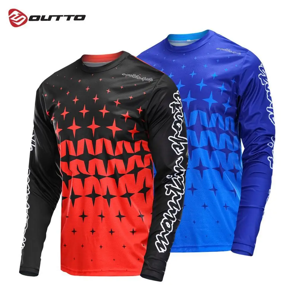 Велосипедная майка для спуска на гору быстросохнущая мотокросса дышащая mtb