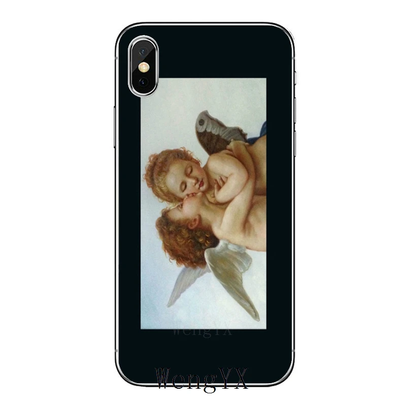 Чехол для Samsung Galaxy J7 J5 Prime pro J3 A7 A5 A3 2018 2017 2016 с изображением ангела первого поцелуя