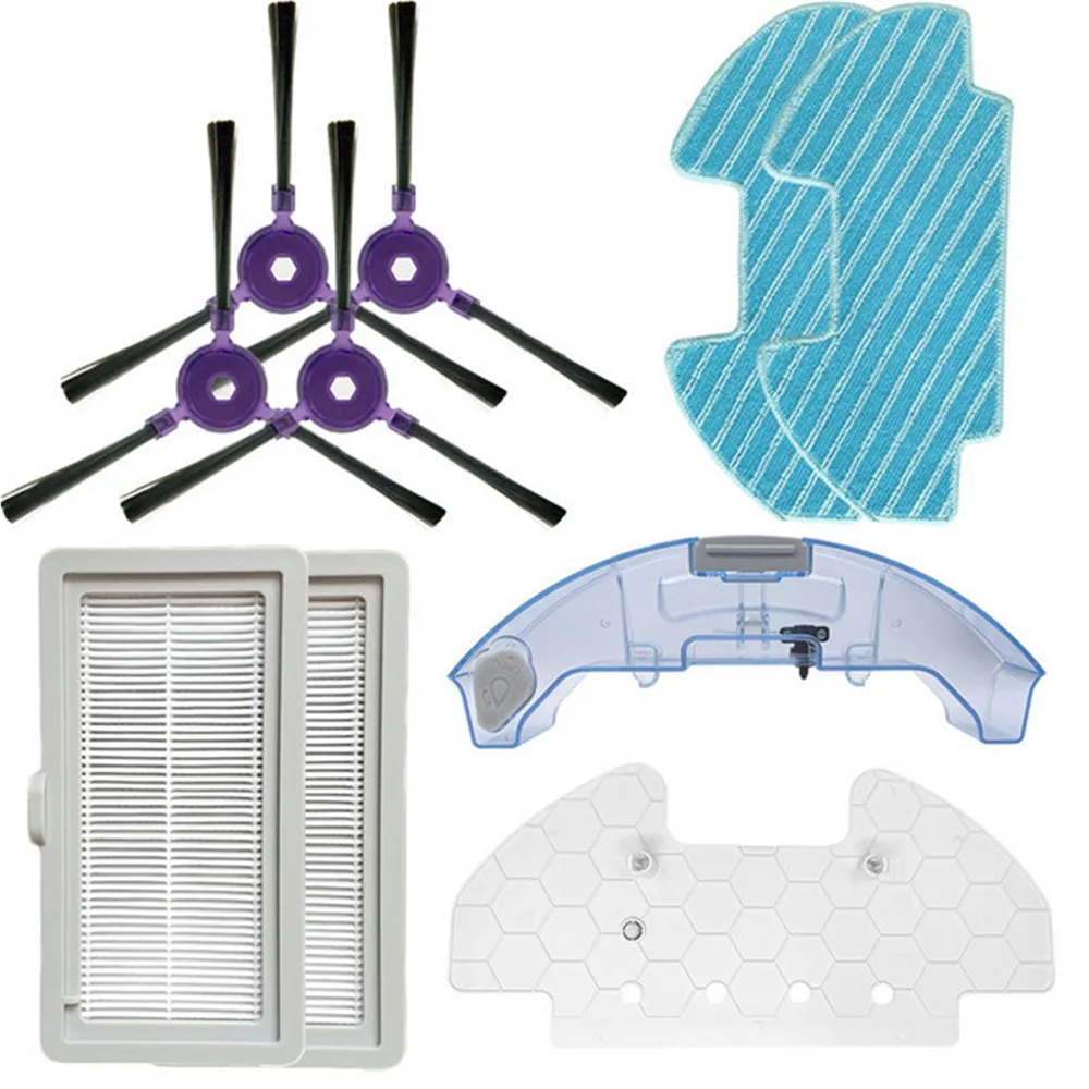 

For Media VCR08 MR09 i5 Soft Side Brush Filter Mop Robot Vacuum Cleaner Parts Replacement Kit