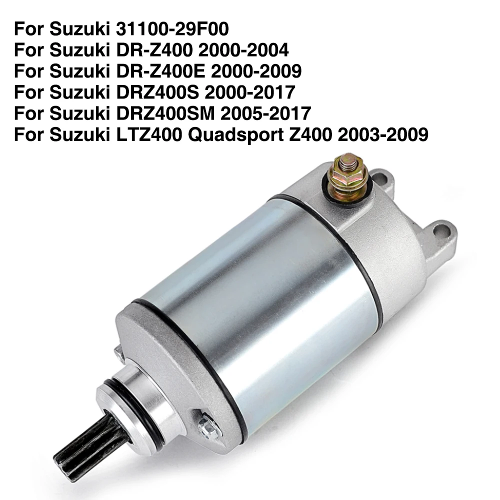 Motorcycle Starter Motor for Suzuki DRZ400 DR-Z400 DRZ400E DRZ400S DRZ400SM DRZ 400 400S SM LTZ400 Quadsport Z400 3110029F00