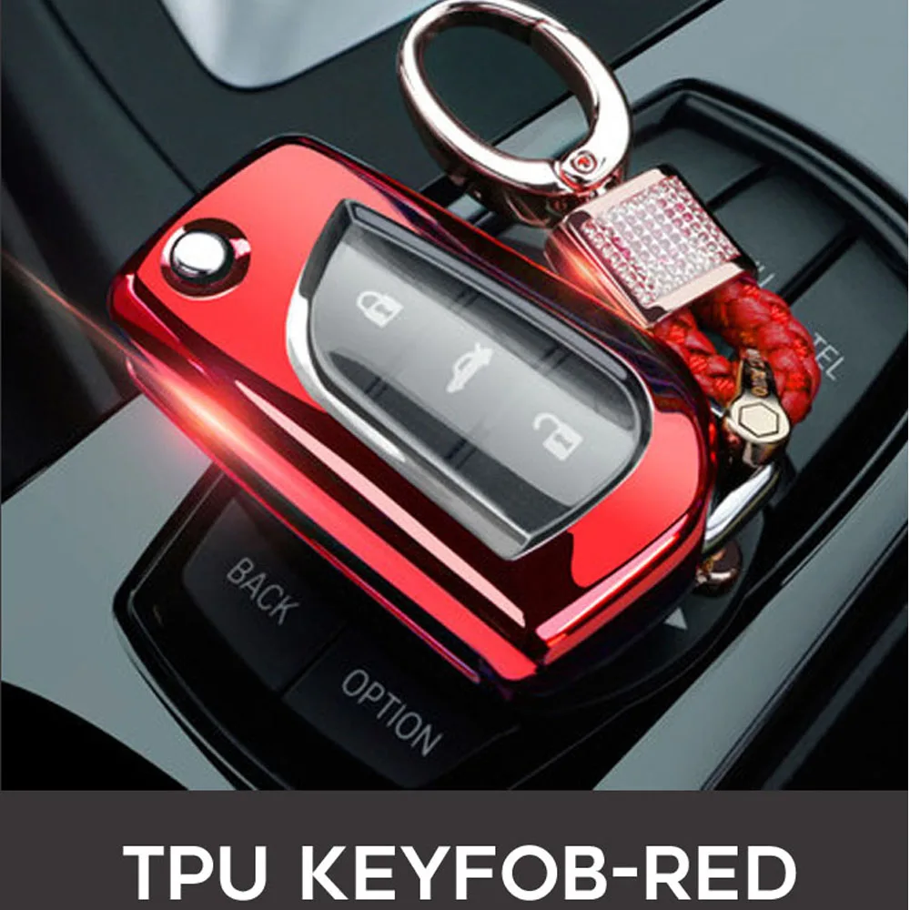 Автомобильный Стайлинг автомобильный защитный чехол для ключа Toyota Rav4 2018 Prius Camry