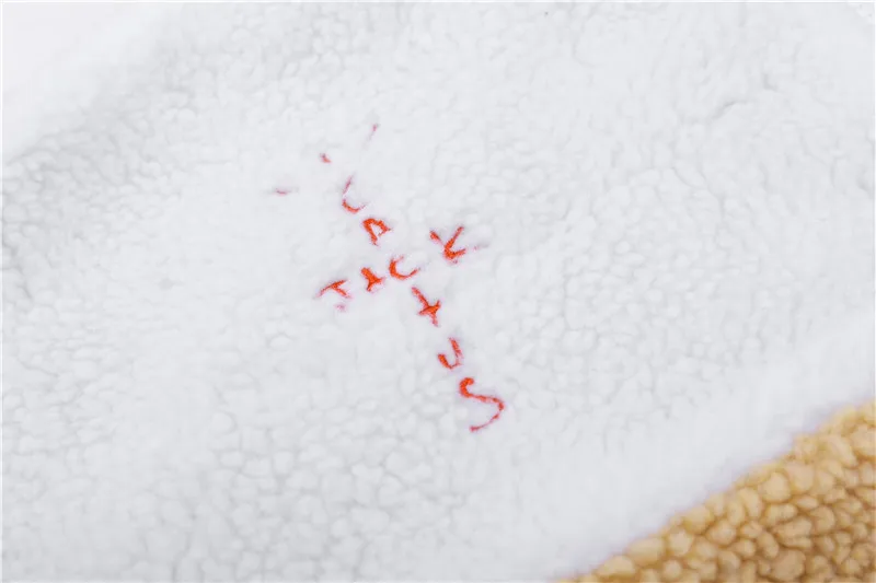 20FW NEW TOP Kanye West Fleece zipper Travis Scott Cactus Trails Tri Color Sweatshirts Men Women Top Quality Jackets Coat